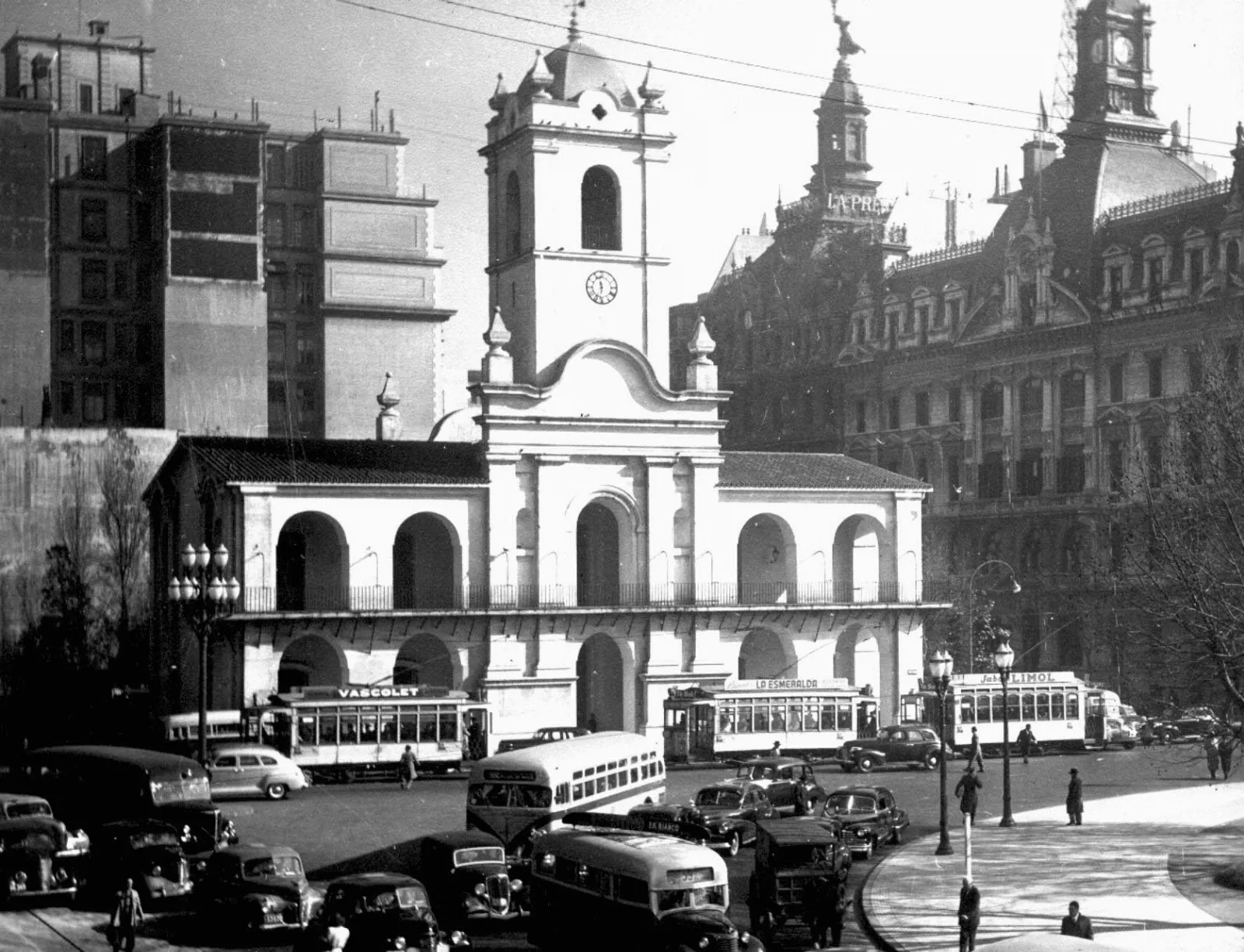 Cabildo de Buenos Aires, ya restaurado.