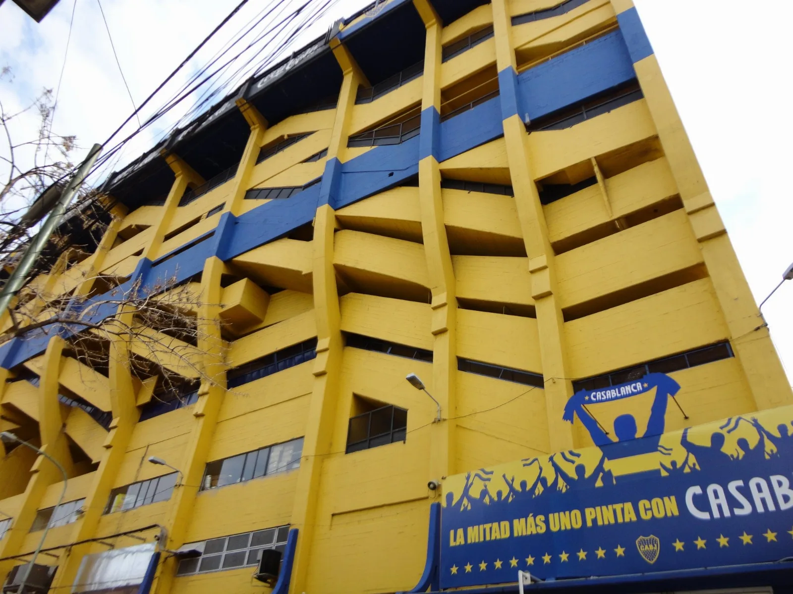 View of the Alberto José Armando Stadium in 2012.