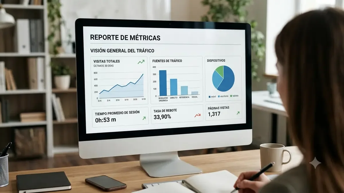 Reporte conceptual de una campana SEO